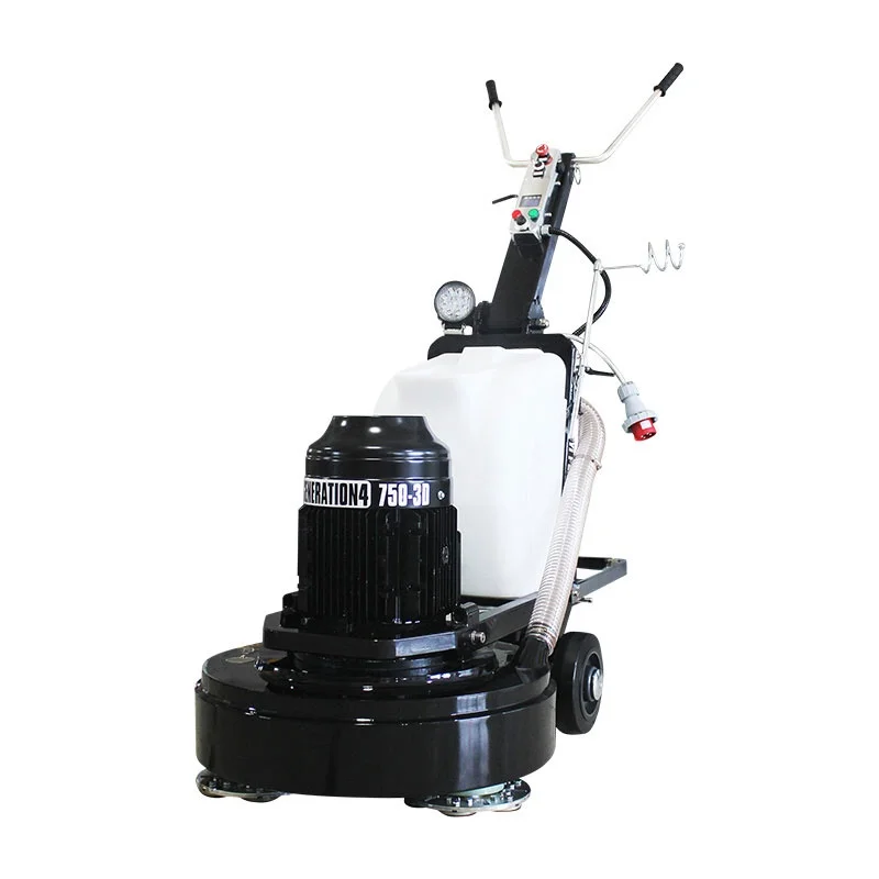 High Speed Round Terrazzo Diamond  Electric Planetary Vacuum Automatic Epoxy Polishing Concrete Floor Grinder Machine