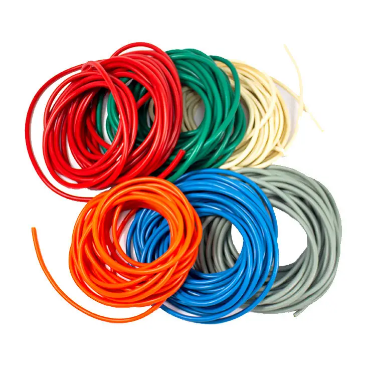 High Elasticity latex rubber stretch tube with different color