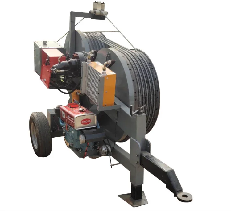 Spring Steel Hydraulic Puller with Commins Engine