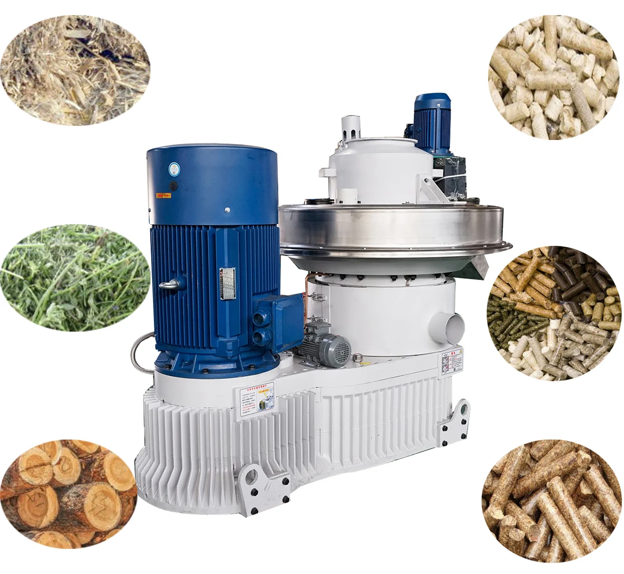 Лидер продаж 2019, мельница для гранул по дереву в час 1,5-2 90 кВт