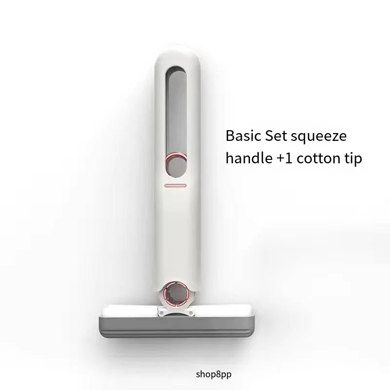 Factory wholesale multifunctional desktop lazy man mopi holding sponge absorbent flat squeeze mini small mop for Kitchen