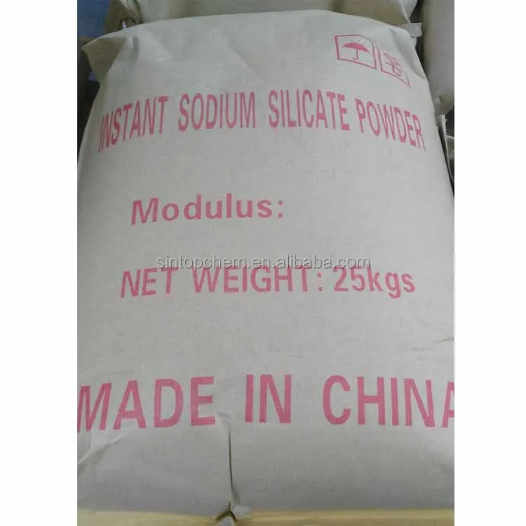 Competitive price powder solid instant Soluble Sodium silicate water glass Na2SiO3 CAS 1344-09-8