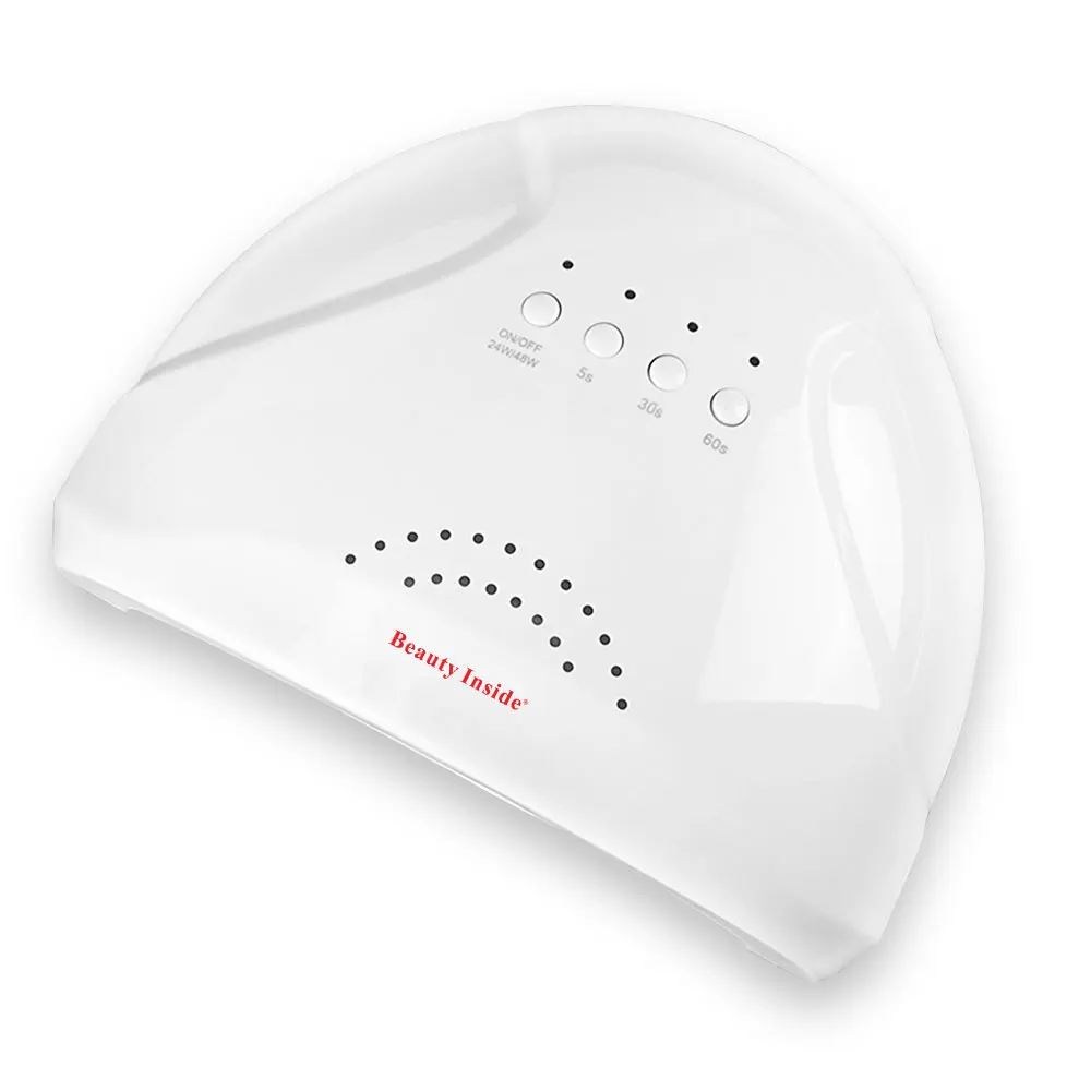 
Nail Lamp 48w UV Led Lamp Gel Polish Automatic White Color Drying LED UV Nail Gel Electric Nail Dryer 