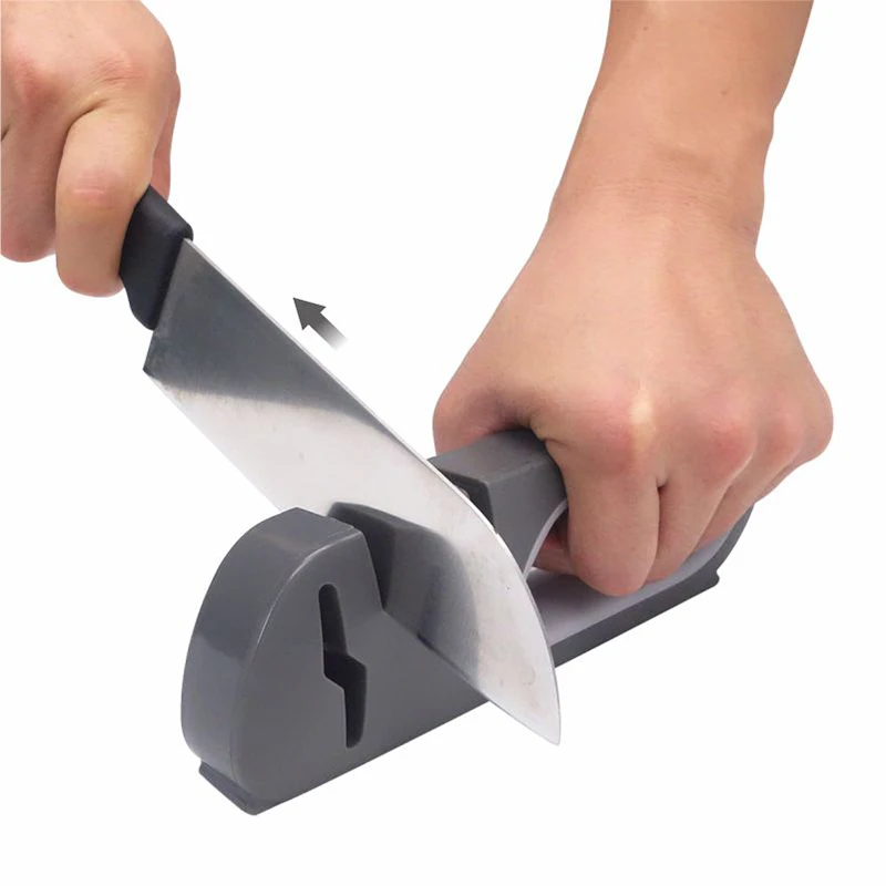 New Kitchen Knives Sharpening Tool Multifunction Knife Sharpener Stainless Steel Knife Sharper With Scissors Sharpeners