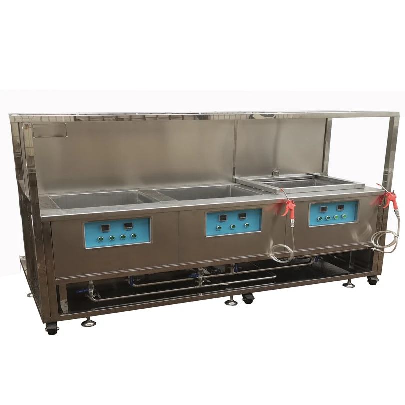 28 кГц 30L-750L промышленная ультразвуковая машина для очистки с функцией горизонтального движения и подъемом