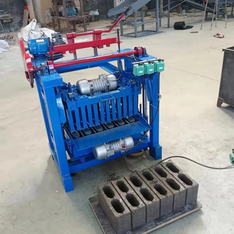 Low Cost Semi-automatic BL4-35A Cement Brick Making Machine Manual Interlocking Hollow Brick Making Machine Price