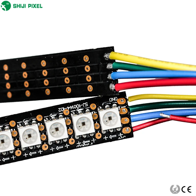 DC5V SK9822 RGB Pixel LED Addressable 144 LED 5050 SMD Flexible Light Strip