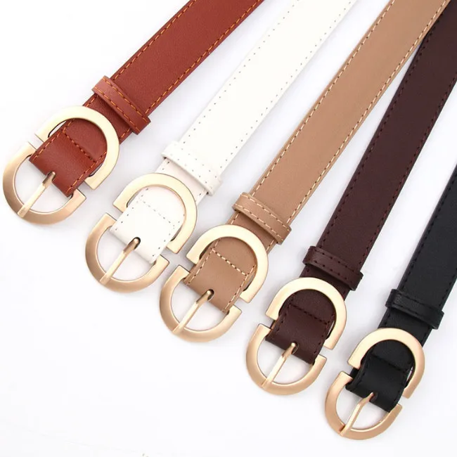 New Ladies Belt Fashion PU Leather Belt For Women