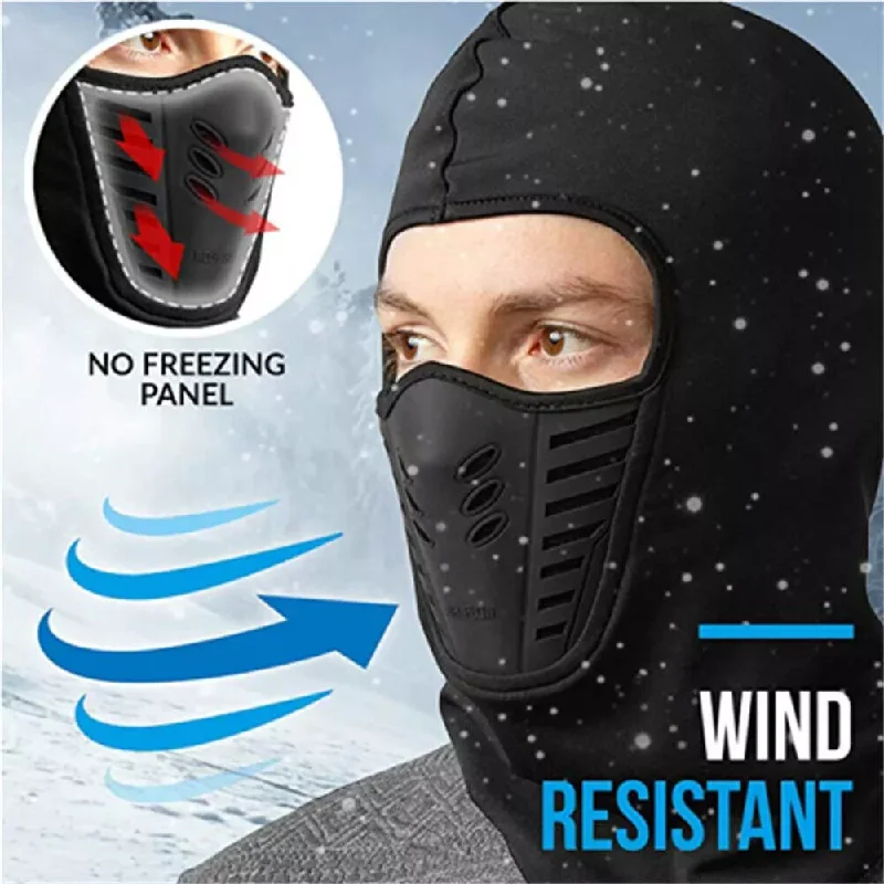 Winter Full Face cover Thermal Face Mask Tough Headwear Fleece Balaclava Ski Mask with Breathable Air Vents