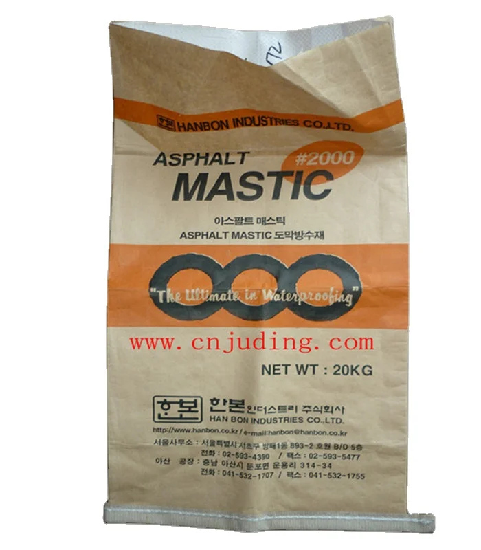 PP/Kraft paper bag paper&plastic compound bag brown kraft paper bags