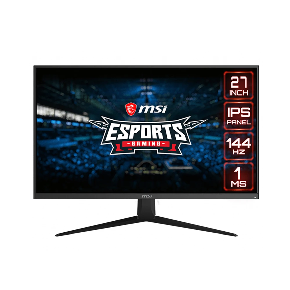 MSI PAG272R Gaming Monitor 27 Inch 144hz 1ms IPS Anti-glare 1500R with 1920 X 1080 FHD Resolution LED Backlight Desktop Monitor