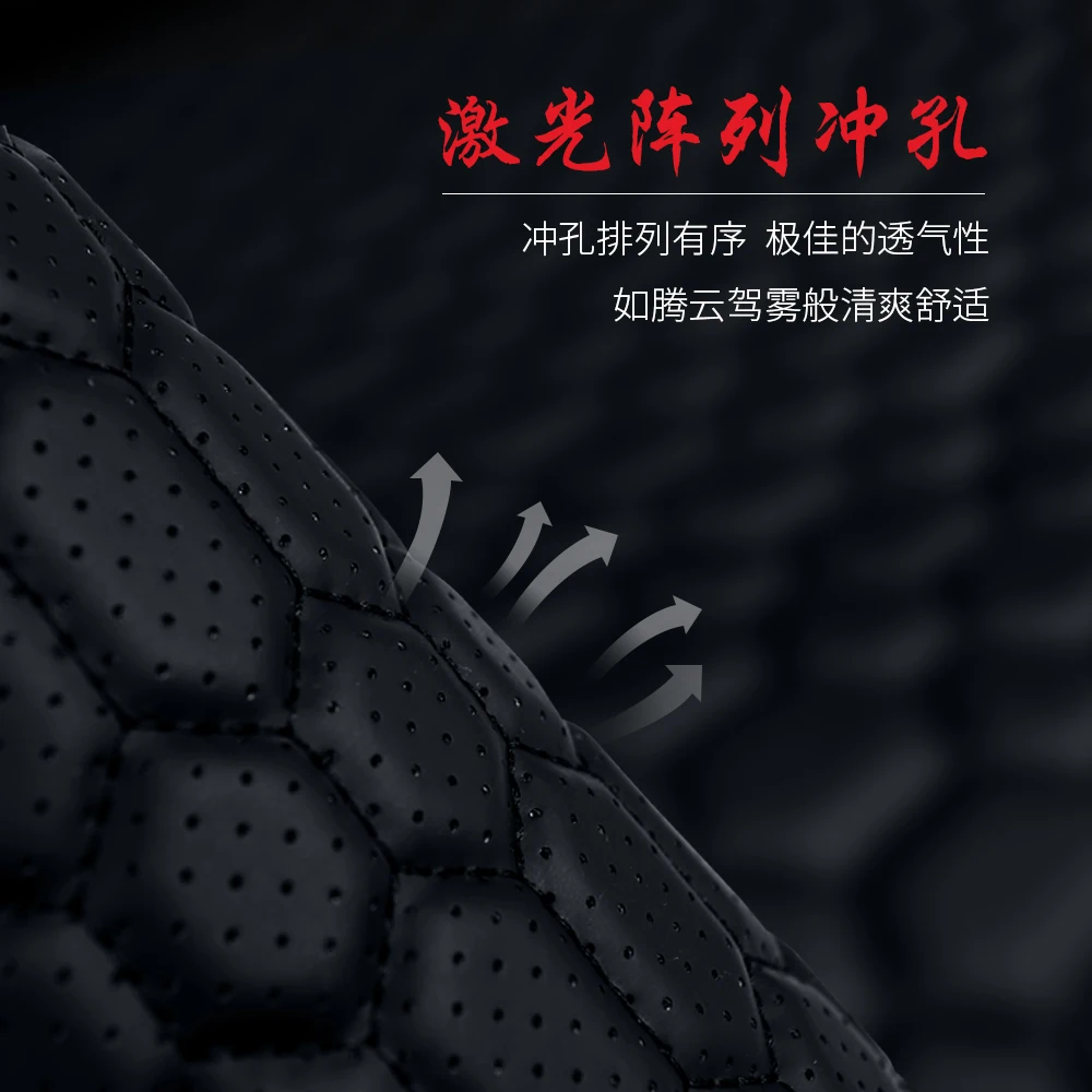 Factory Custom 3D Embroidery Car Headrest Pillow Waist Cushion Seat Cover For Tesla