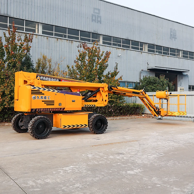 Self-Walking Aerial Work Platform for Construction Efficient and Portable Machinery