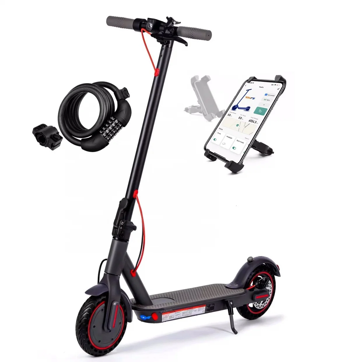 sample available electric scooter 350w motor power 10.4ah 7.8ah   battery long range wholesale price long warranty