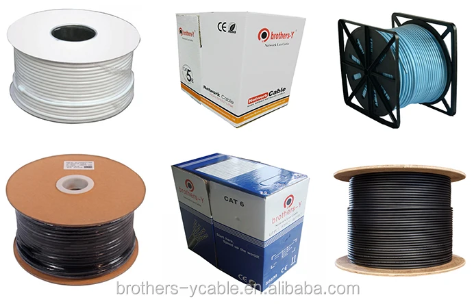  4 пары кабелей cat 5e 305 м cat5e по лучшей