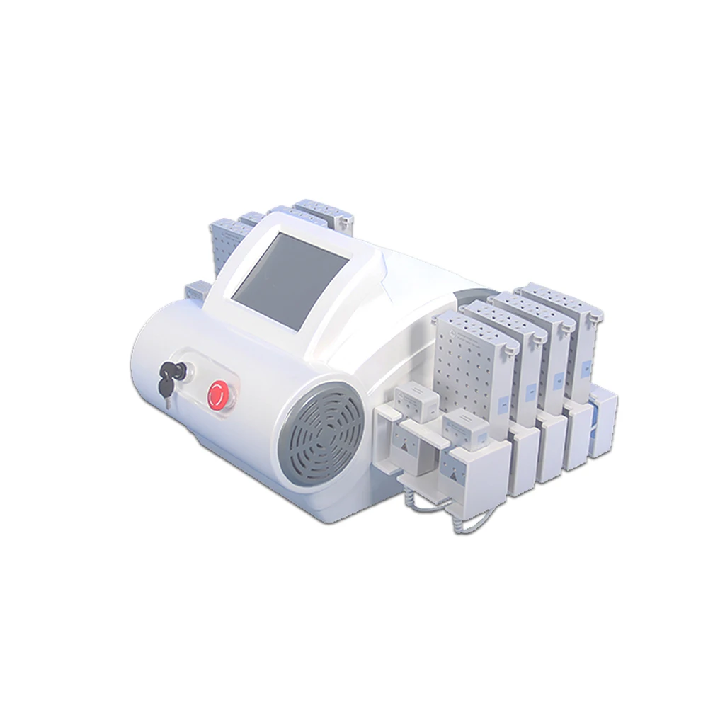 Adelgazar use Mitsubishi Diode laser for Lose Weight 12 Pads lipo laser slimming machine lipolaser 9 en 1 lipolaser machine