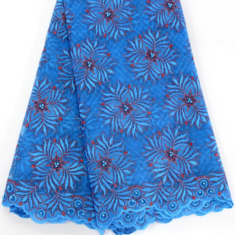 msbj660 Mesh embroidery lace fabric African evening dress fabric African lace