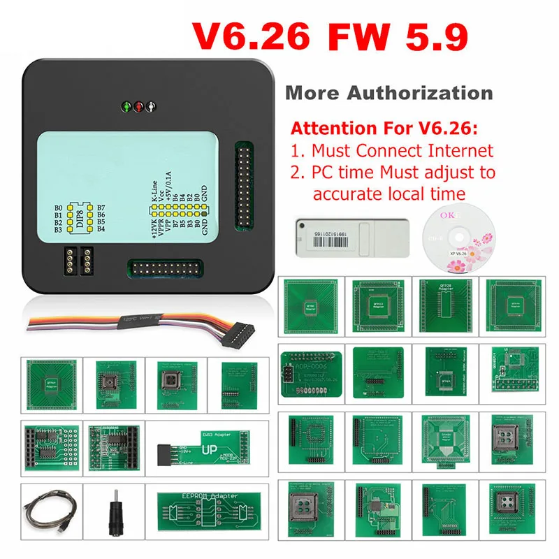 Xprog V6.26 Latest V6.12/V6.17/5.55 XPROG Box ECU Programmer Add More Authorized With USB Dongle XPROG-M V5.84 X-PROG