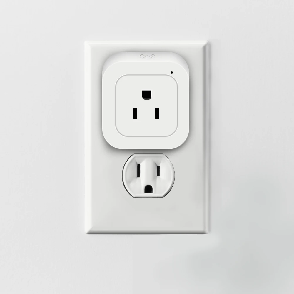 Tuya Smart Life 10A Smart Plug US Mini Plug Socket Wifi Enabled Smart Plug Works with Amazon Alexa and Google Assistant