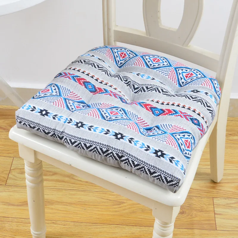 Hot selling European and American jacquard thickened butt pad round futon four seasons universal  chair cushion