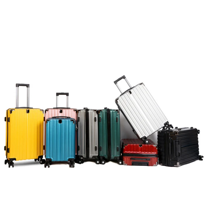 
ABS luggage handle set suitcase trolley carry on spinner suitcase 