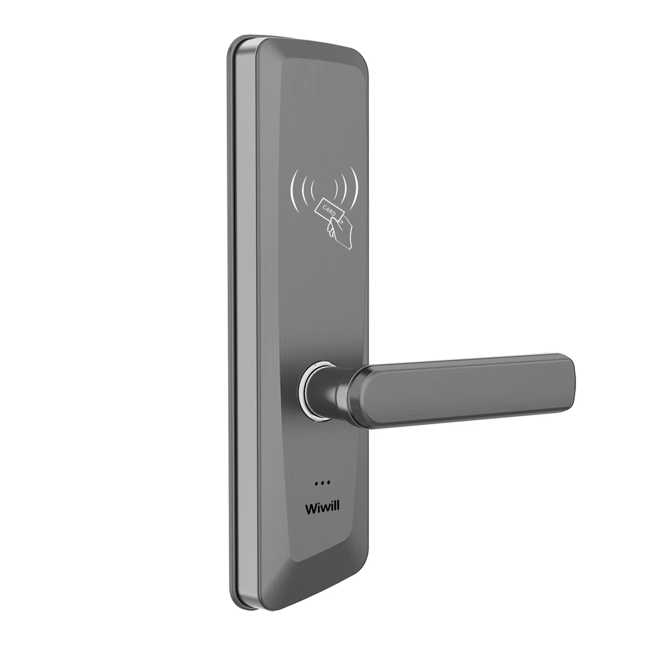 
Современная отельная RFID кард-ридер для ключей бесплатная запись ручка дверного замка 