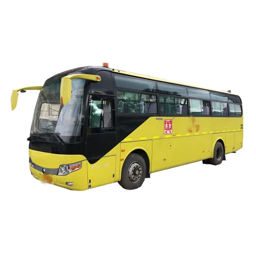 Yutong School Bus Coach 51 Seats Used Yellow  Left Hand Drive Second Hand School Bus with Yuchai Engine for Africa Sale