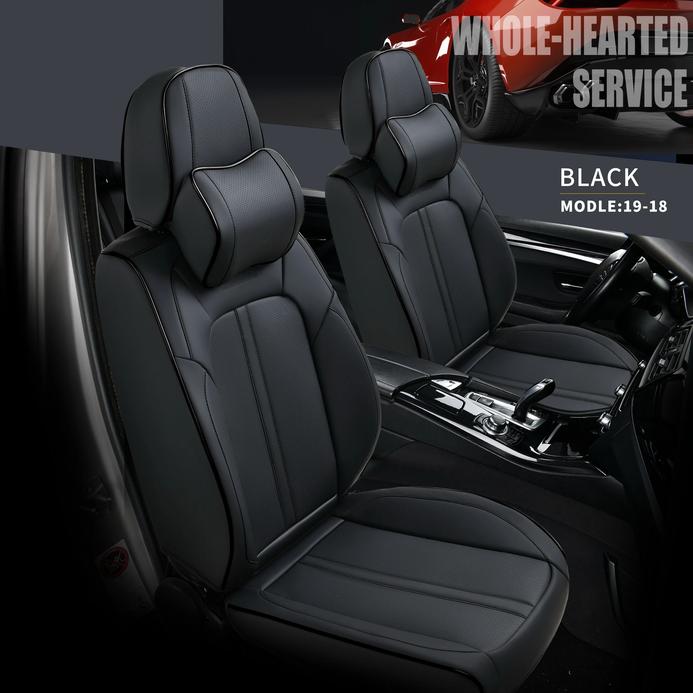 New Fashion Direct Sale Waterproof Leather Car Seat Cover Universal 3d Protection Car Seat Cover