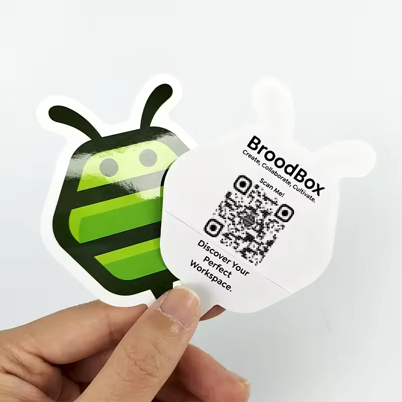 Custom waterproof Vinyl die cut Stickers Rainbow Holographic Stickers with back split for Students and Kids Water Bottles