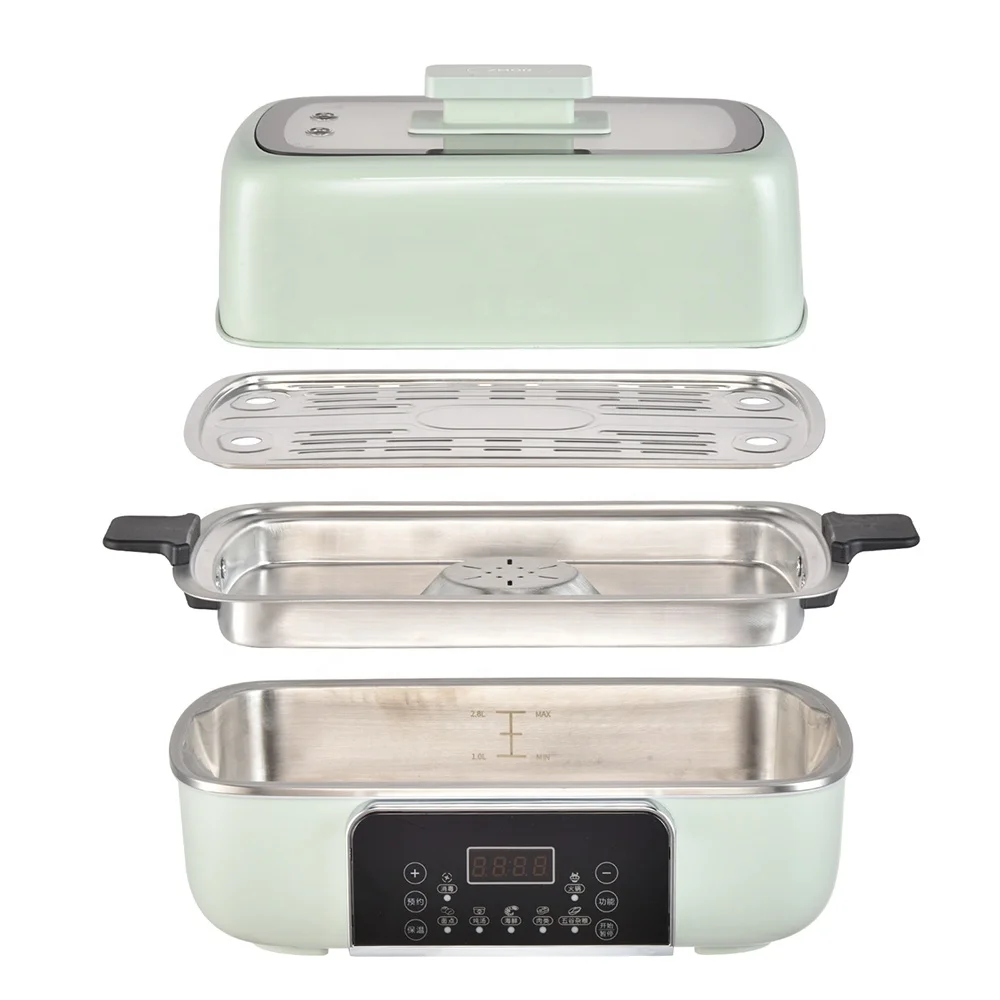 imichef 10L Fast Heating Pot Digital Stainless Steel Electric Steam Cooker Food Steamer