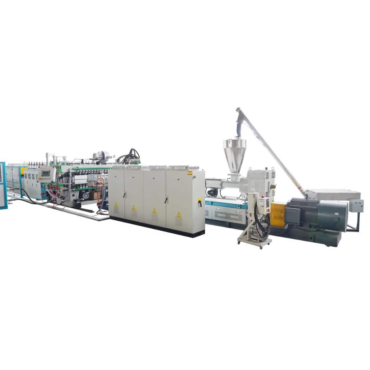 Plastic Pp Hollow Grid Board Cross Section Plate Single Screw Extrusion PP Hollow Sheet Machine