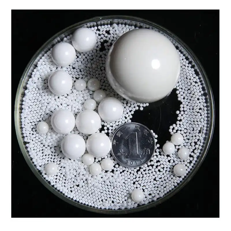 95% 3mm 5mm 6mm Sintering Ceramic Zirconium Dioxide Round Grinding Polishing Milling Media Bead Yttria Stabilized Zirconia Ball