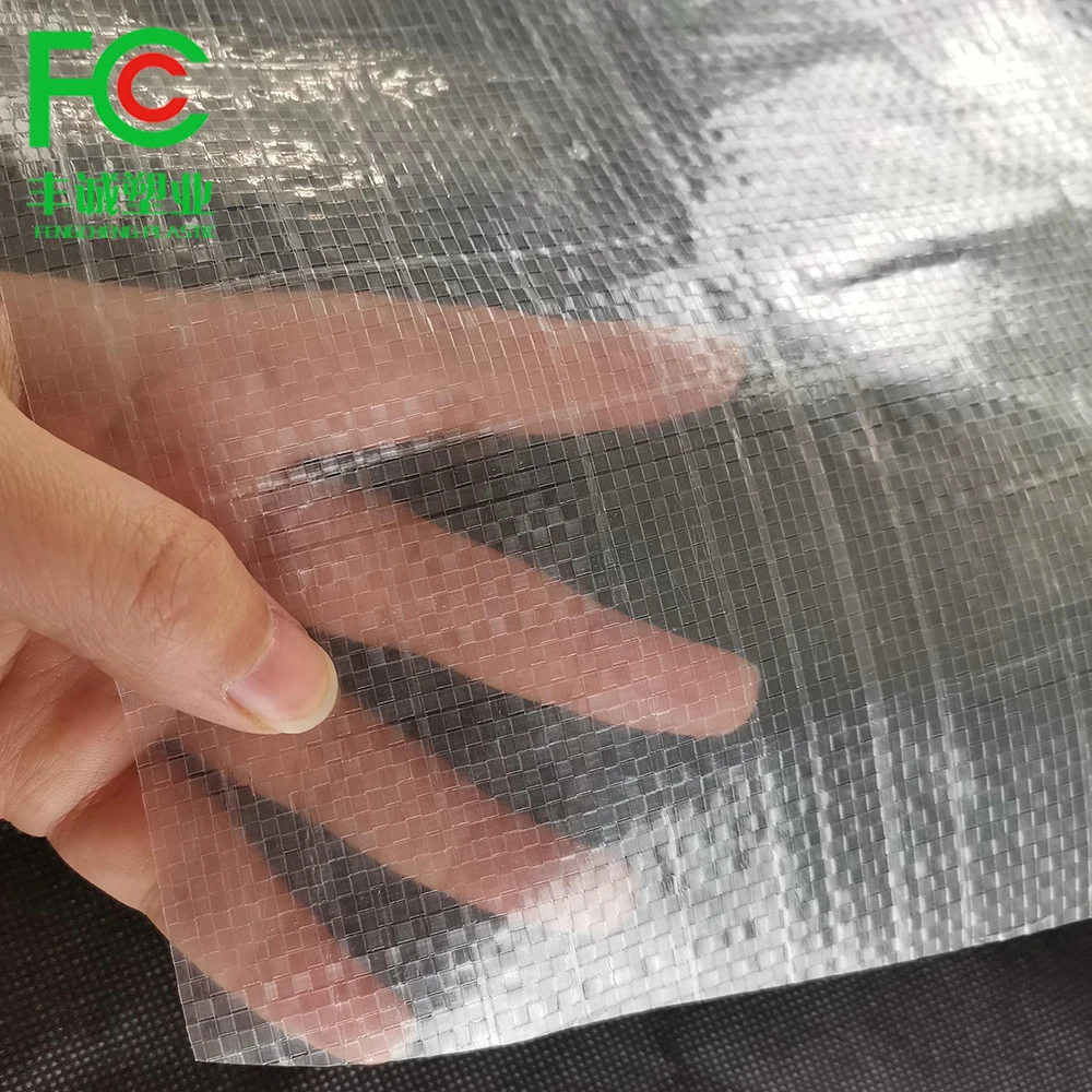 Factory Direct woven poly greenhouse plastic Sales 40 x 100 greenhouse plastic anti aging greenhouse film for Garden seedlings