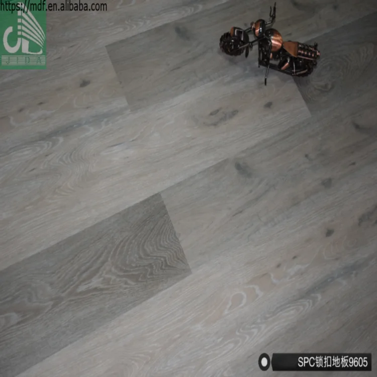 Hot sale 4 5 mm luxury vinyl tile indoor use unilin click fireproof wear resistant SPC flooring