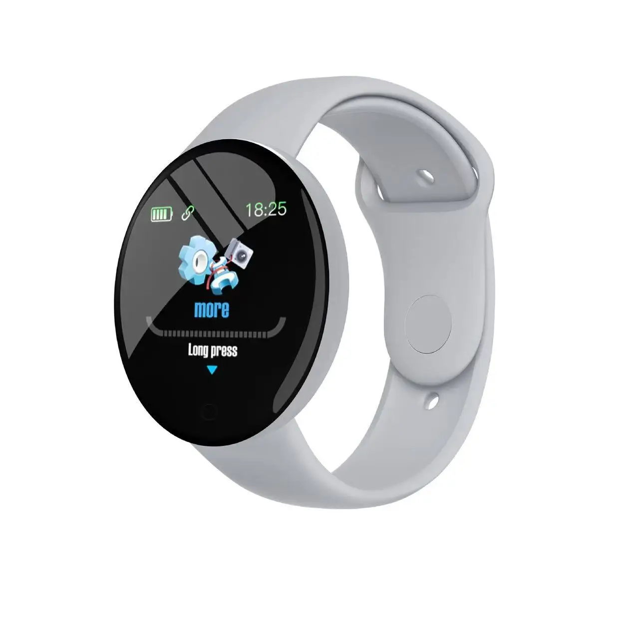D18 Smart Watch Men Women Smartwatch Digital Watches Sports Fitness Tracker Watch Blood Pressure Waterproof Shenzhen Rubber
