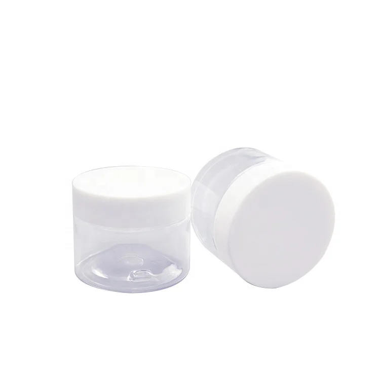 New product 40gPET cream box, cosmetic packaging plastic small box portable travel sub-box