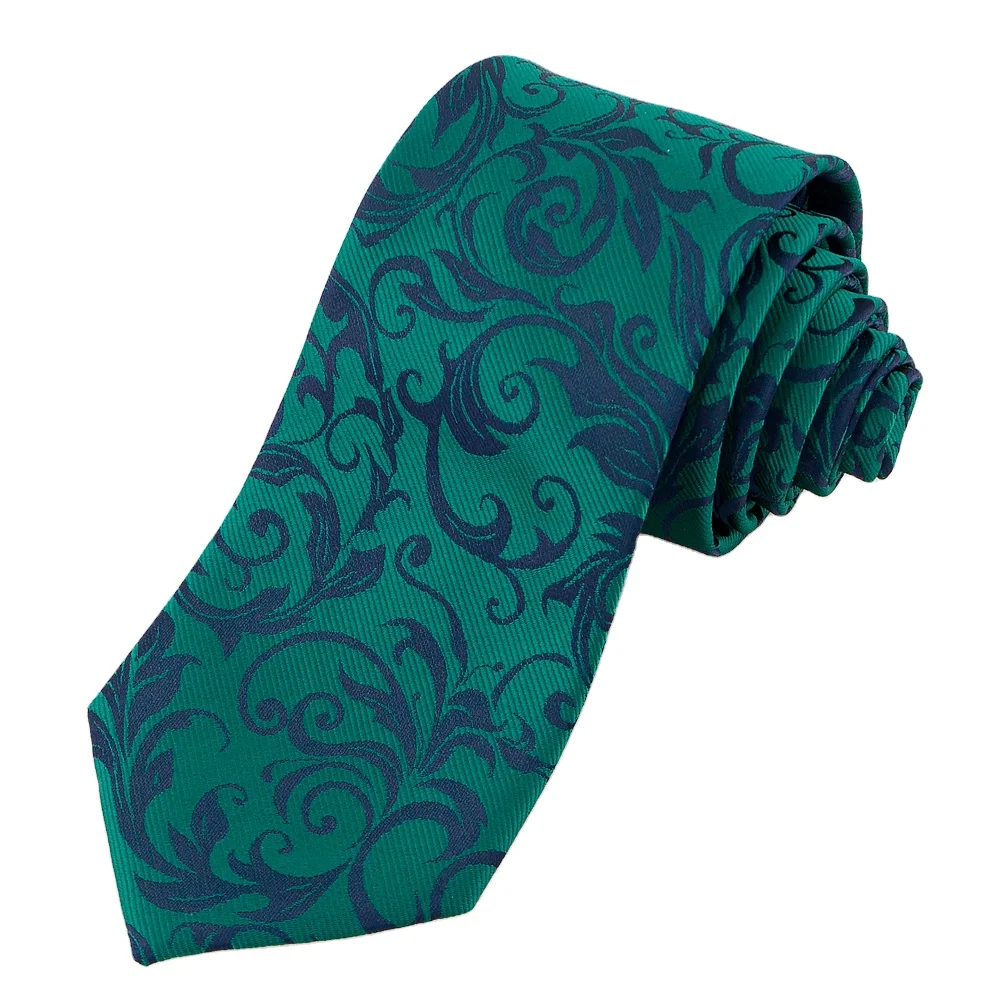 Фабрика Zecheng, оптовая продажа, мужские галстуки ручной работы с цветочным принтом Пейсли из 100% шелка