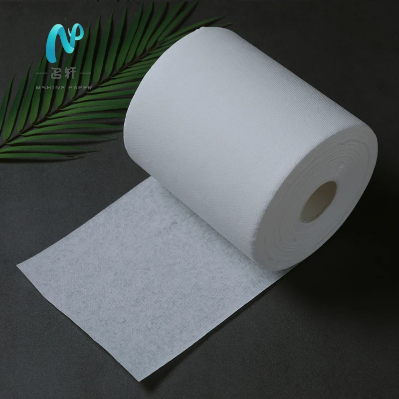 Hangzhou MingXuan Wholesale Custom High Quality Roll 18-20cm 2 Ply Roll Towel Paper