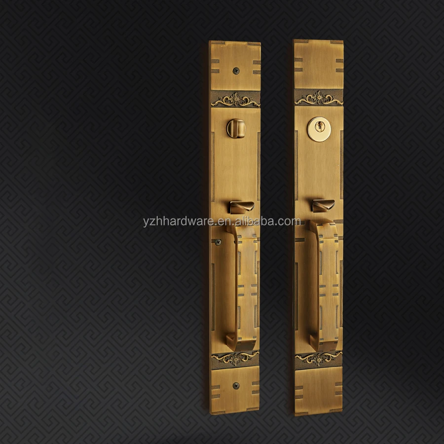 [Цинковый сплав] дизайн под старину, дизайн передней одинарной двери, дизайн ручки с хорошей ценой