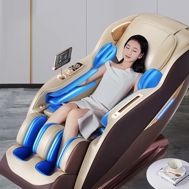 Home Luxury Chair Massager Hot Compress Auto Timing Massage Chair