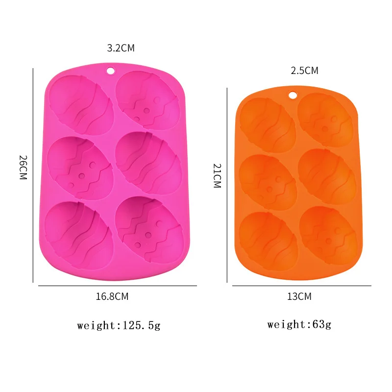 Qimeng Amazons Best Selling Products Kitchen Gadgets Silicon Mold For Cake Decoration Easter Egg Cake Mold