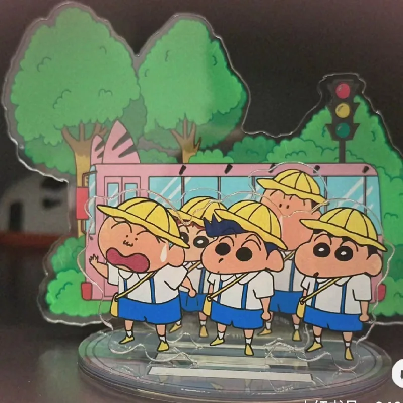 Customized Acrylic 3D Carton Display New Model Acrylic Anime Figure Standee For Desk Top Acrylic Anime Scene Display