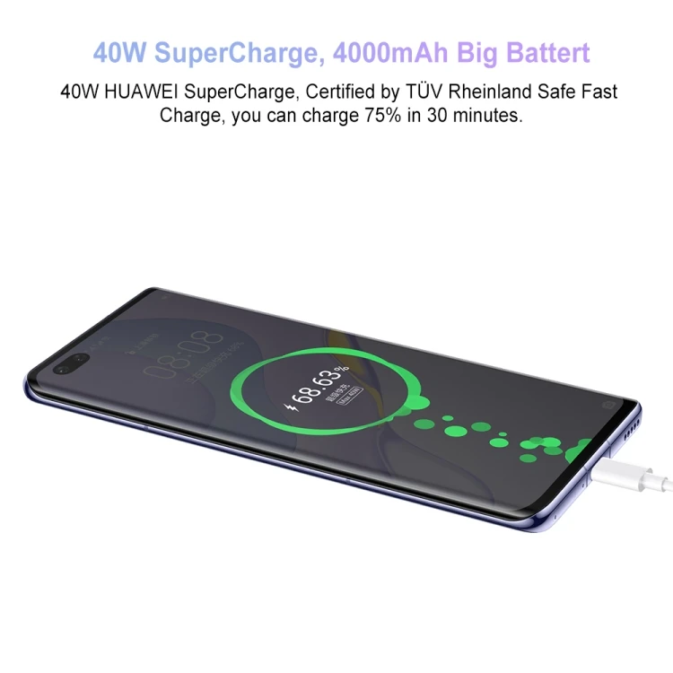 Original 2022 Huawei nova 7 Pro 5G 8GB+128GB (Jet Black)(White) China Version Android 10 Quad Back Cameras Dual Front Camera
