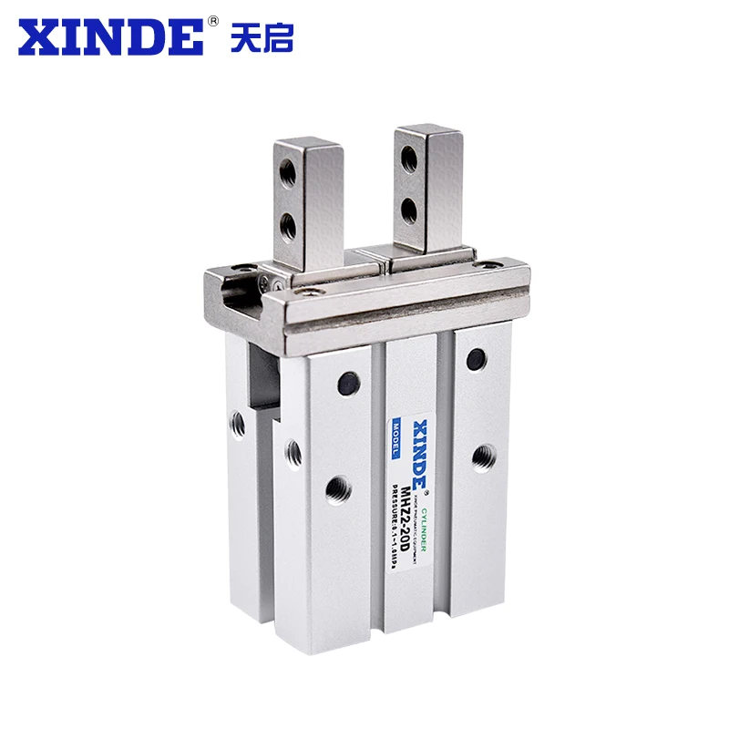 MHZ2 series small single/double acting air compress finger cylinder  MHZ2-6D  MHZ2-16D MHZ2-20D  MHZ2-10D air grippers