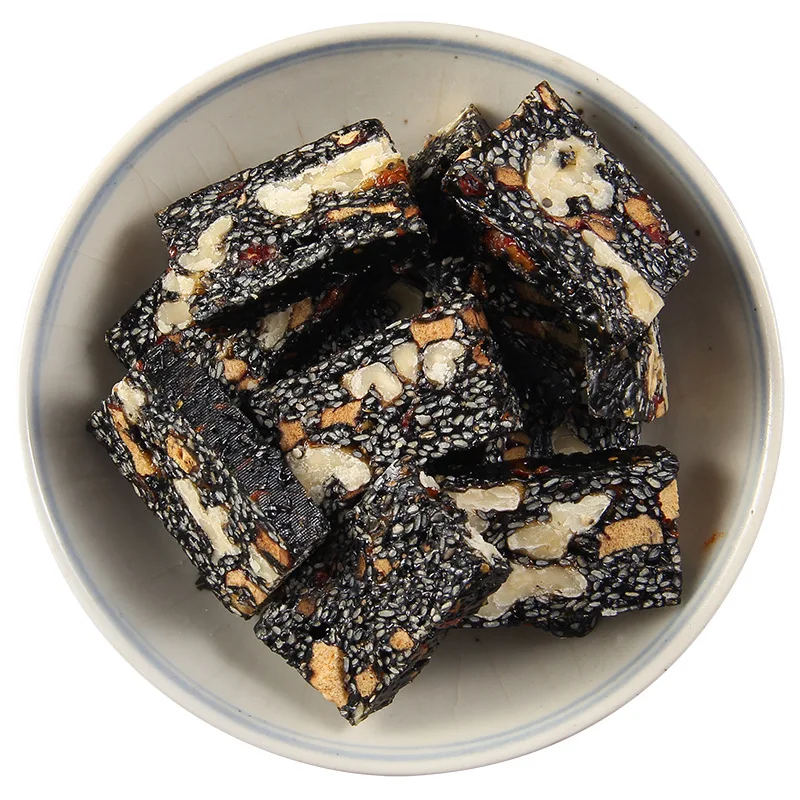 Walnut cake jelly wolfberry red date walnut health cake hard and soft coconut candy fruit-flavored candy