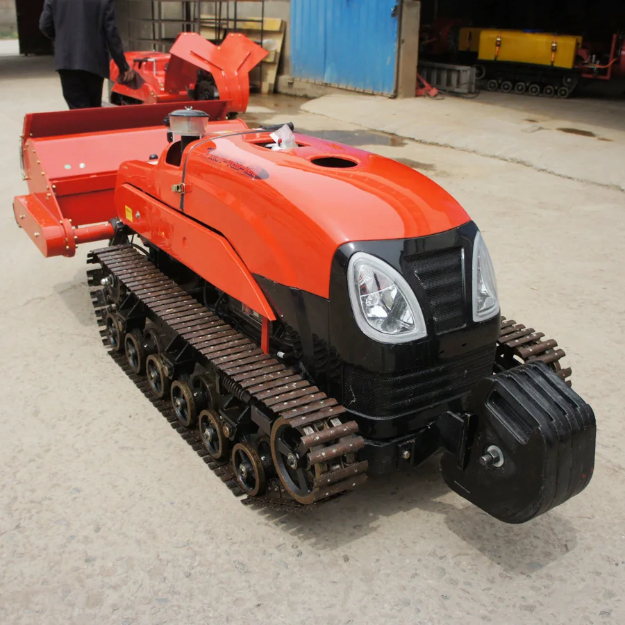 crawler mini tractor remote control multifunction crawler tractor