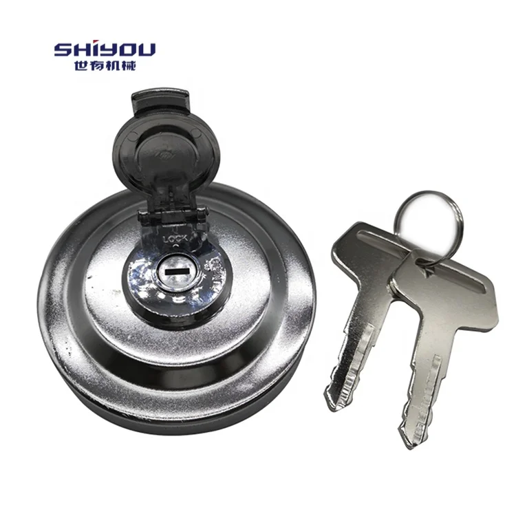 Excavator parts PC200-7 PC200-3/5 Fuel Tank Cap Cover 20Y-04-11161 20Y-04-11160