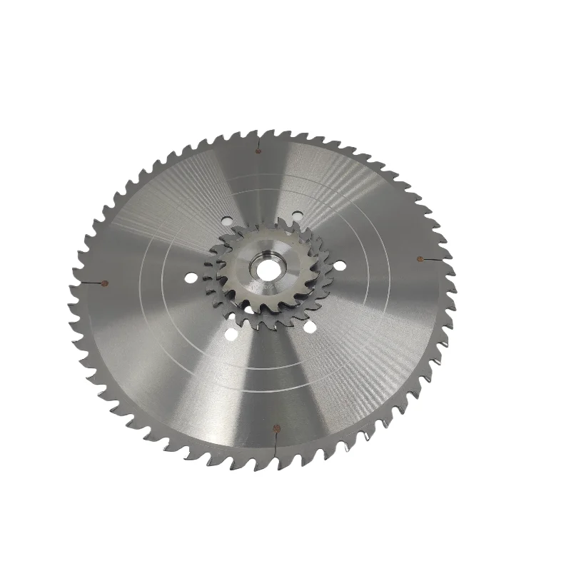 Customized Size 410mm 60 Teeth Hard Alloy Circular Saw double blade Multi Blades for Auto Parts Cutting Machine
