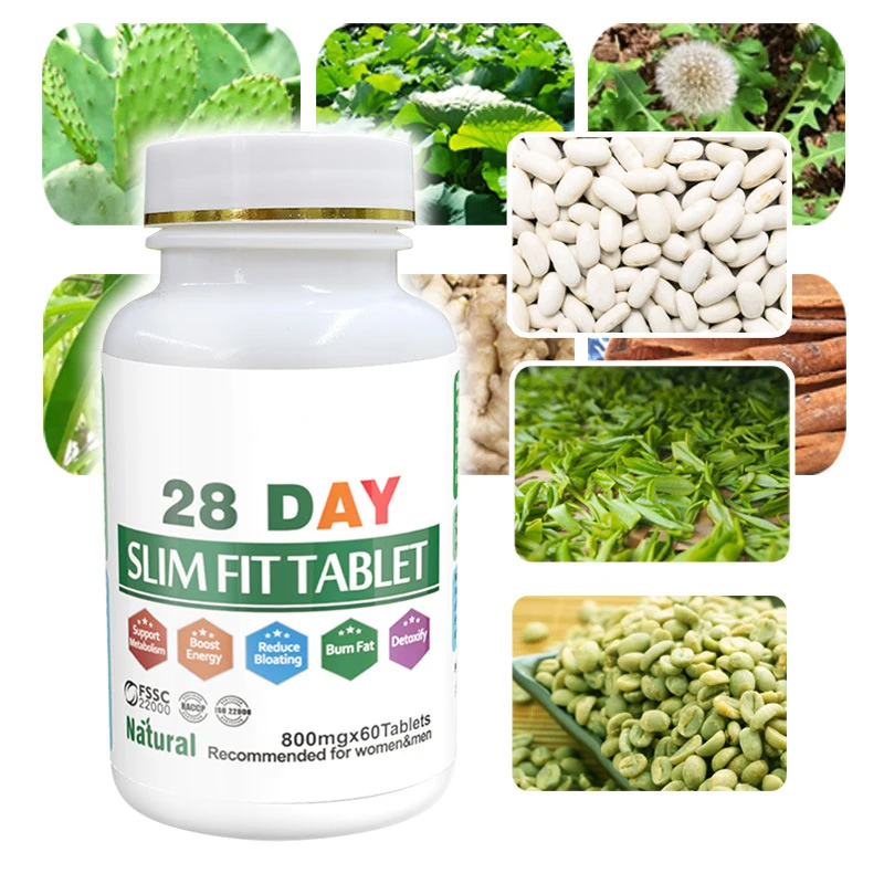 OEM/ODM Private Label Female Slimming Pills 28Days Fast Weight Loss Body Shaped Hot Selling Skinny tablet Detox