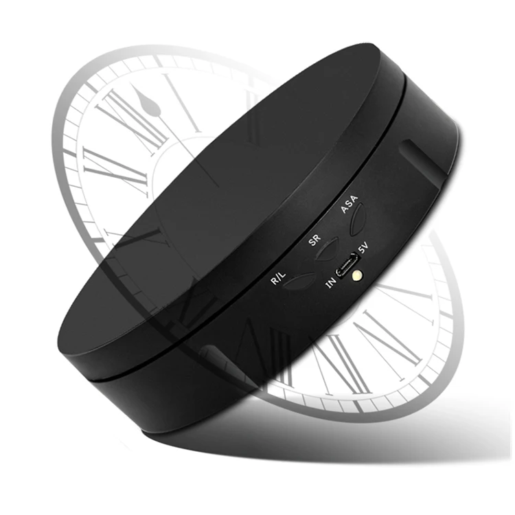 Портативная мини-камера для фотосъемки, вращающаяся на 360 Градусов Подставка для витрины, Электрический поворотный стол для фотосъемки